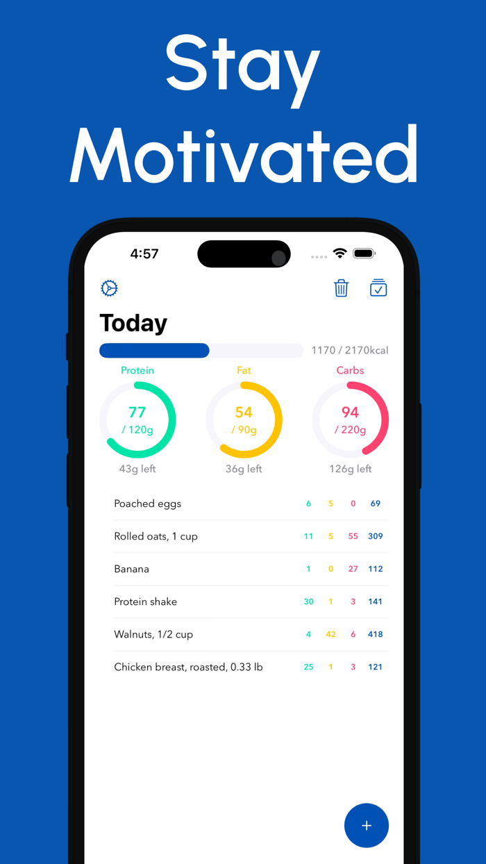 Food Macro Calculator Makro