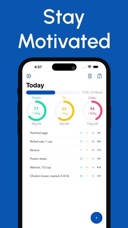 Food Macro Calculator: Makro
