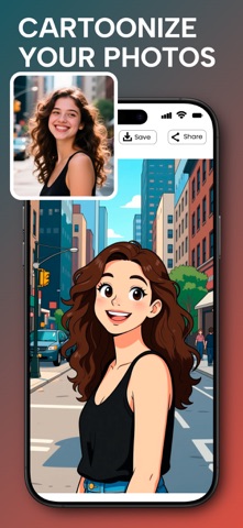 AI Art Photo Generator: CreArt iPhone screenshot