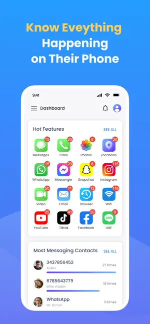 SpyX: Phone Monitoring screenshot 1