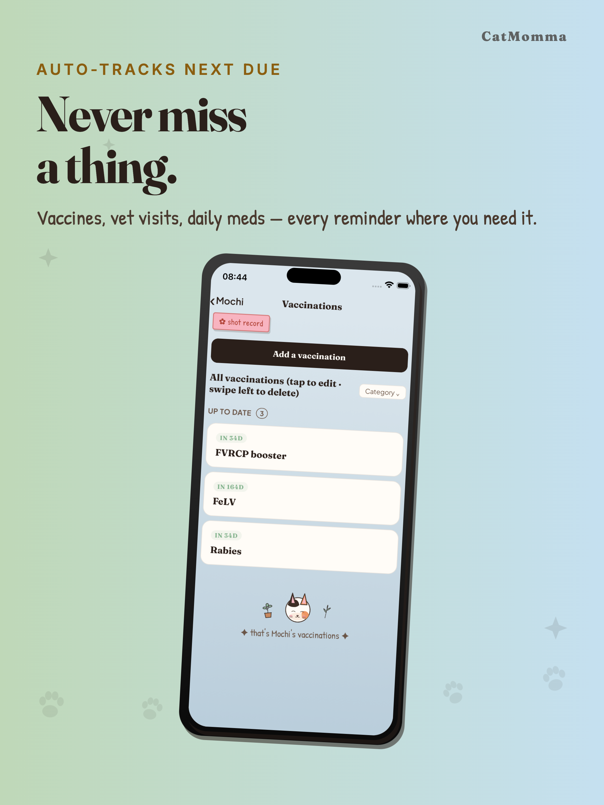 CatMomma: Cat Care Tracker screenshot 16