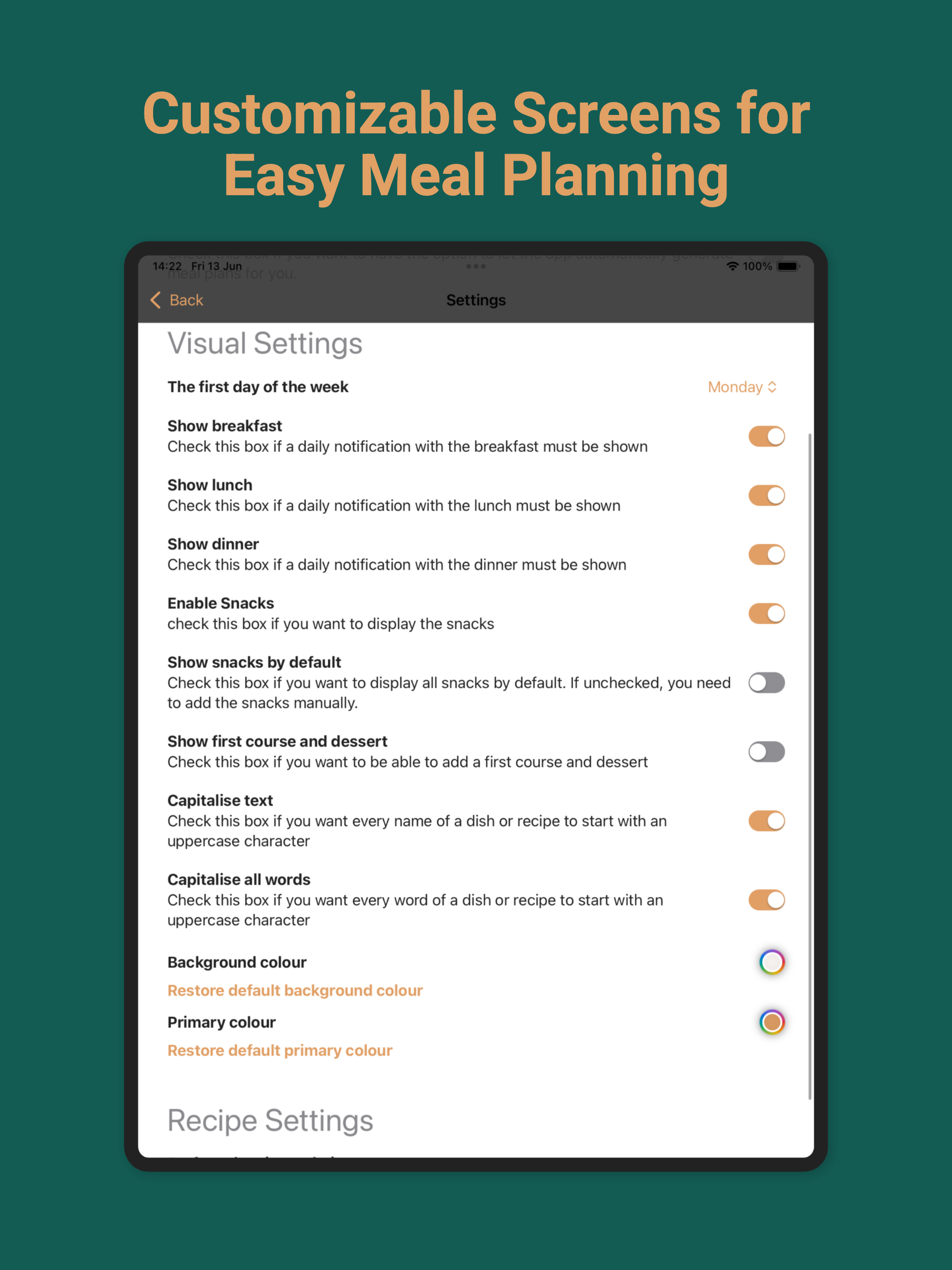Meal Planner & Grocery List screenshot 12