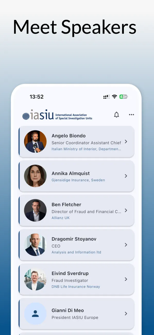 Screenshot #2 pour IASIU Europe Seminar