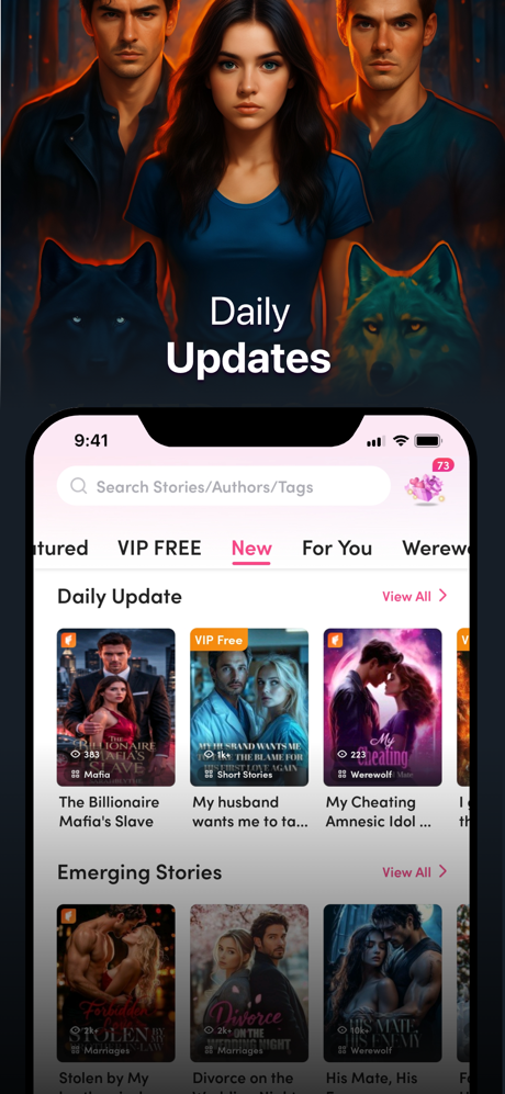 My Fiction: Stories & Novels screenshot 4