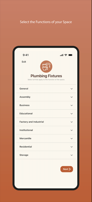 Building Code Calculator Screenshot 2 of 3