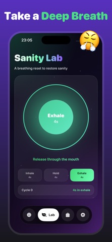Sanity Scan - Measure Your SAN iPhone screenshot