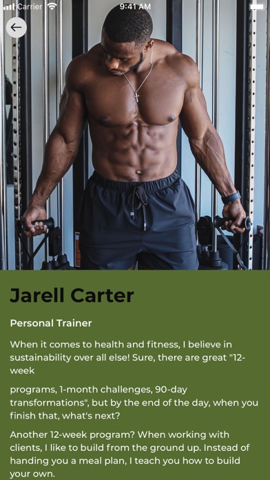 Momentum Fit iPhone screenshot 7 - Health & Fitness app