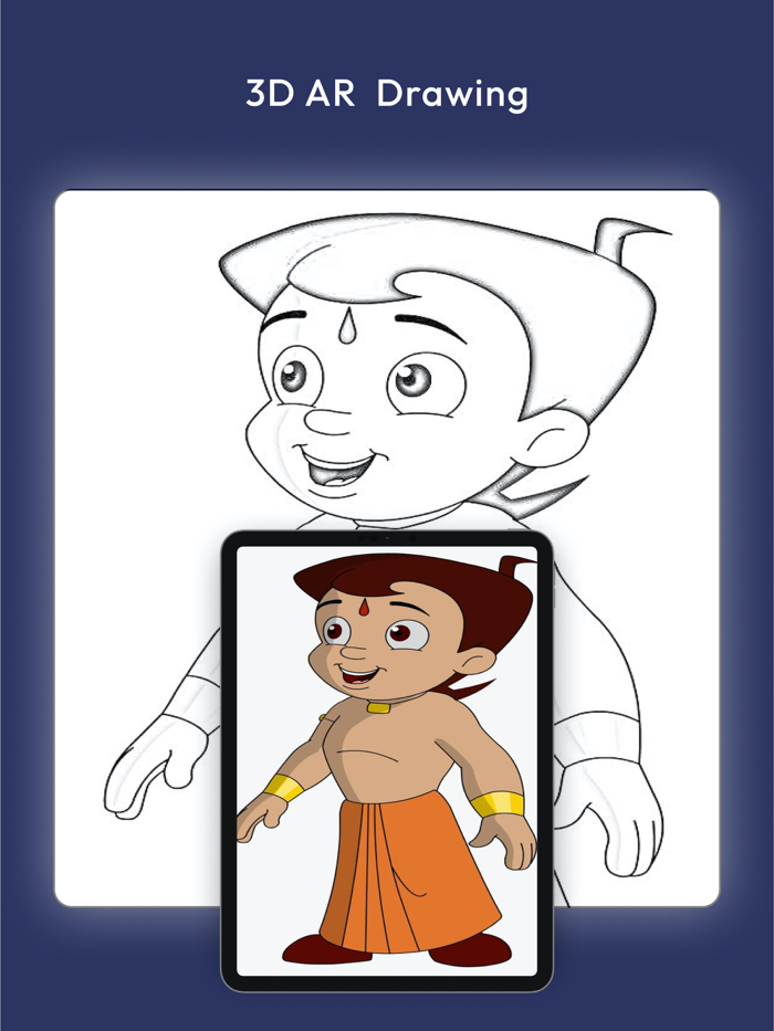 3D AR Draw Learn Steps by Step