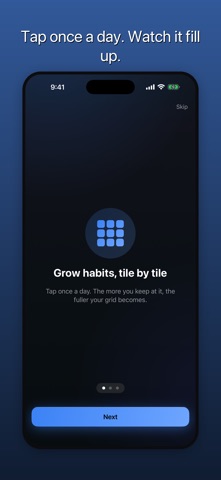 Tilestreak: Habit Tracker Grid Screenshot 4 of 5