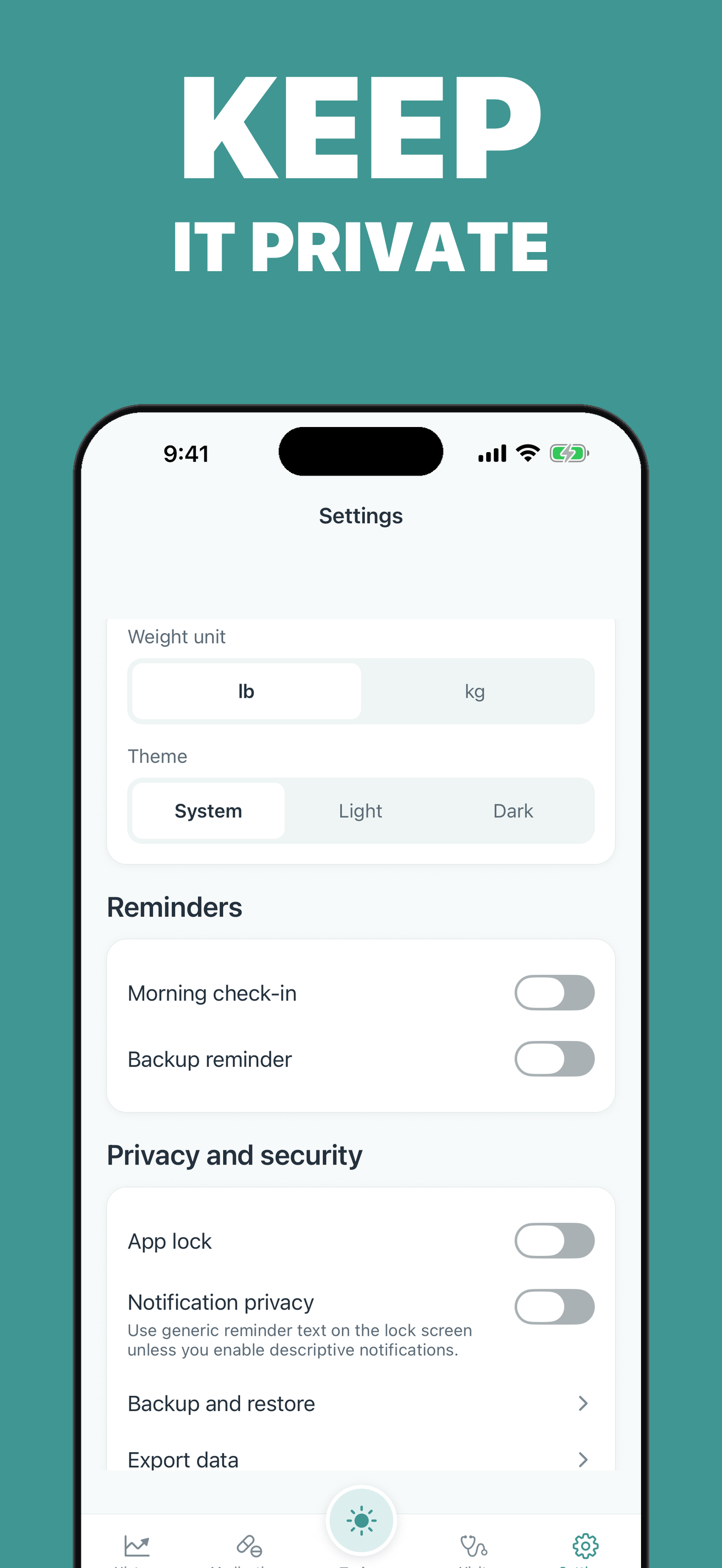 Nephrotic Syndrome Tracker screenshot 5