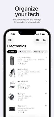 Things: Personal Inventory Screenshot 3 of 5