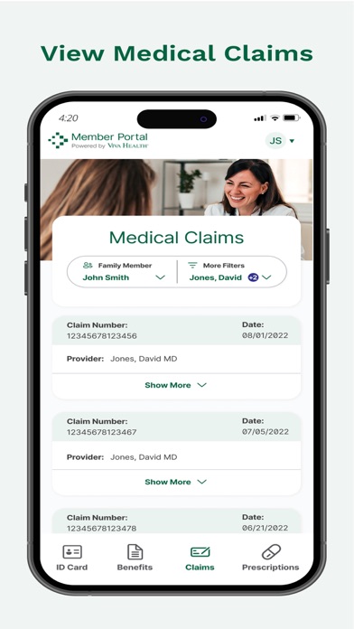 VIVA HEALTH / VIVA MEDICARE Screenshot