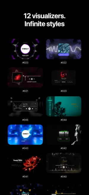 Music Visualizer - Vibely screenshot 3