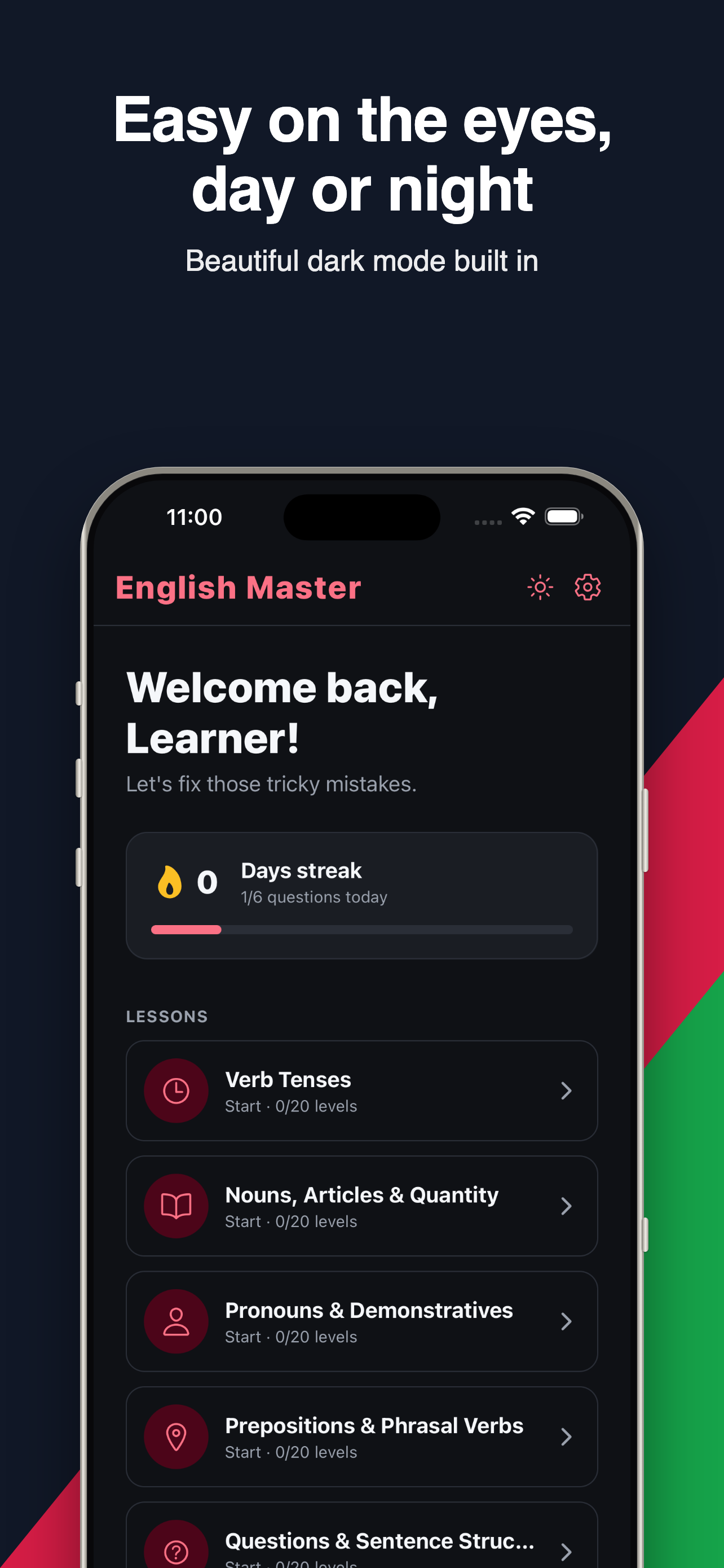 English Grammar Master Quiz screenshot 6