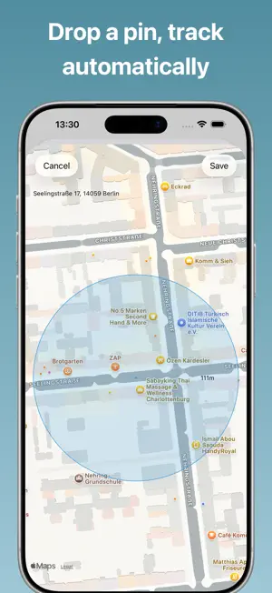 Time Tracker - Geofy screenshot 2