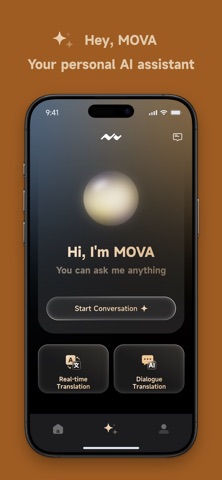 MOVA Audio iPhone screenshot