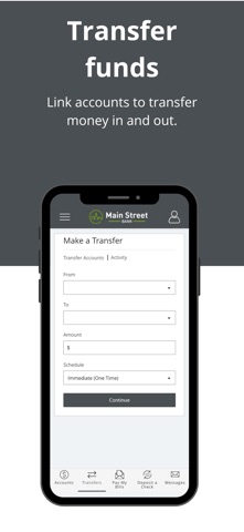 Main Street Mobile Banking Screenshot 6 of 8
