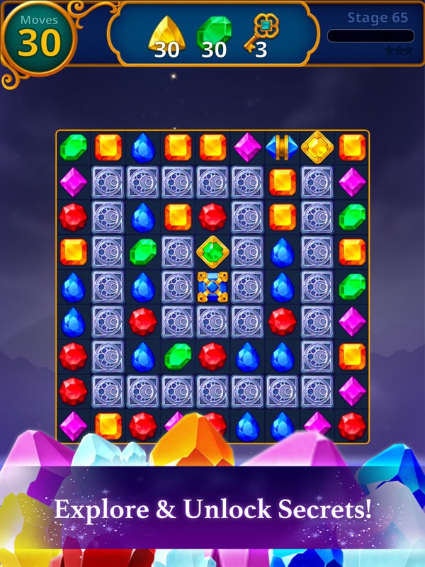 Jewels Magic: Mystery Match3 screenshot 8