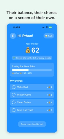 Kiddos Cash: Allowance Tracker screenshot