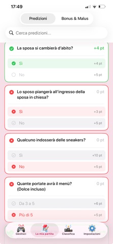 FantaMatrimonio screenshot