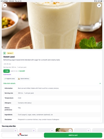 Veggit iPad screenshot 1