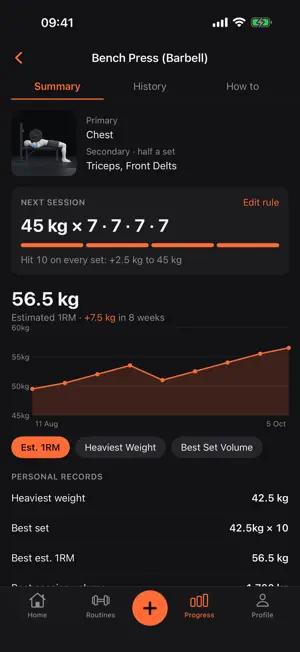 Forge: Lift Tracker screenshot 3