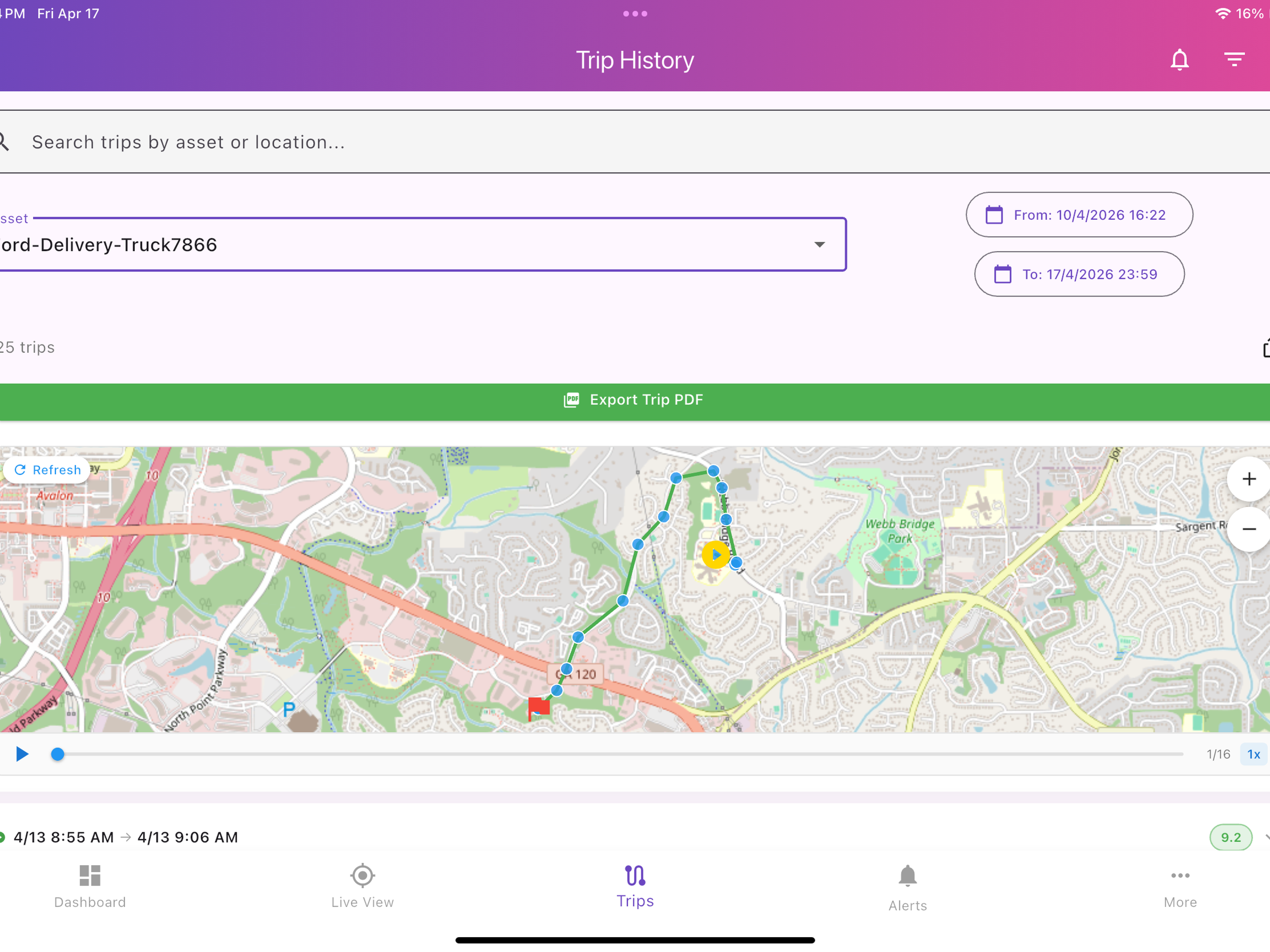 SimpliGPS Fleet screenshot 17