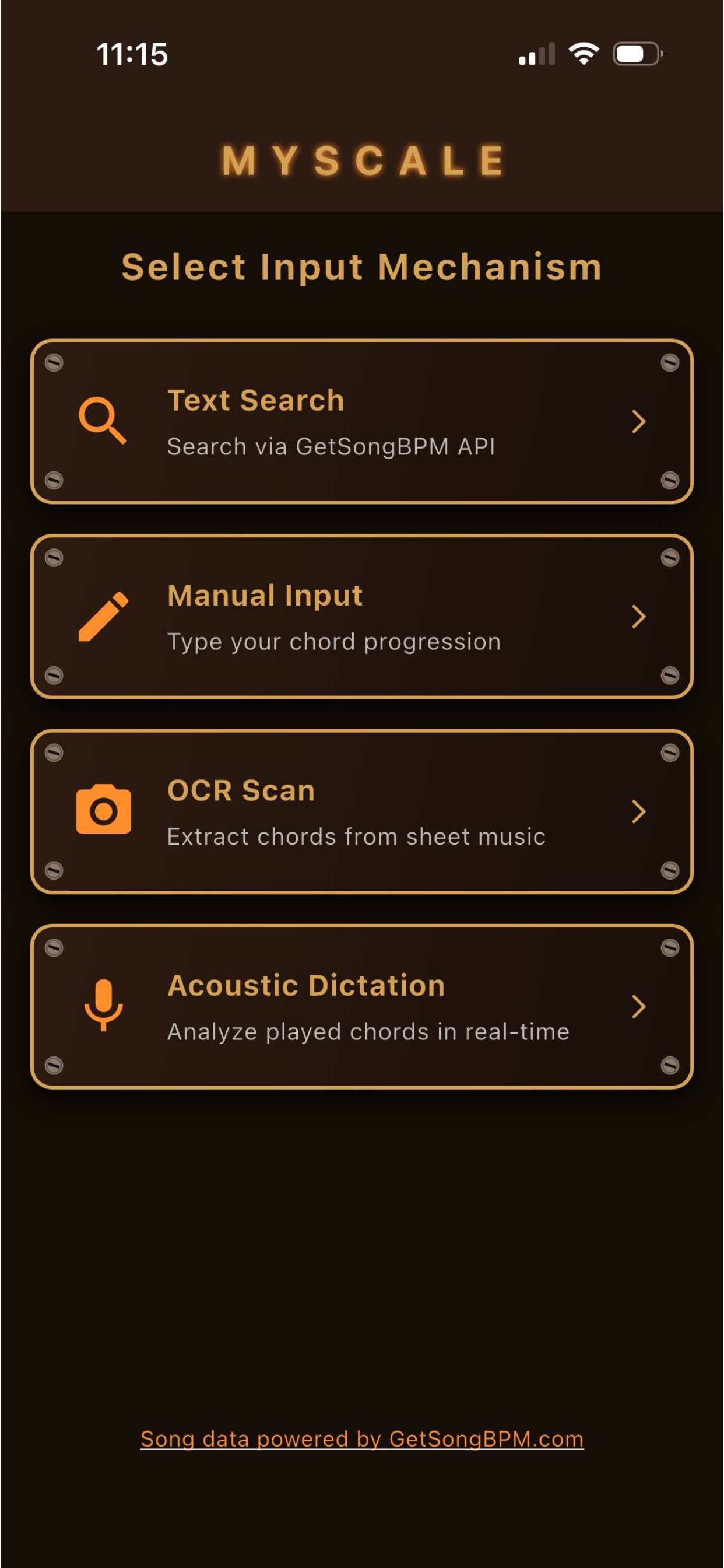 Screenshot 1 of My Scale Navigator