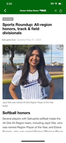 Green Valley News & Sun screenshot