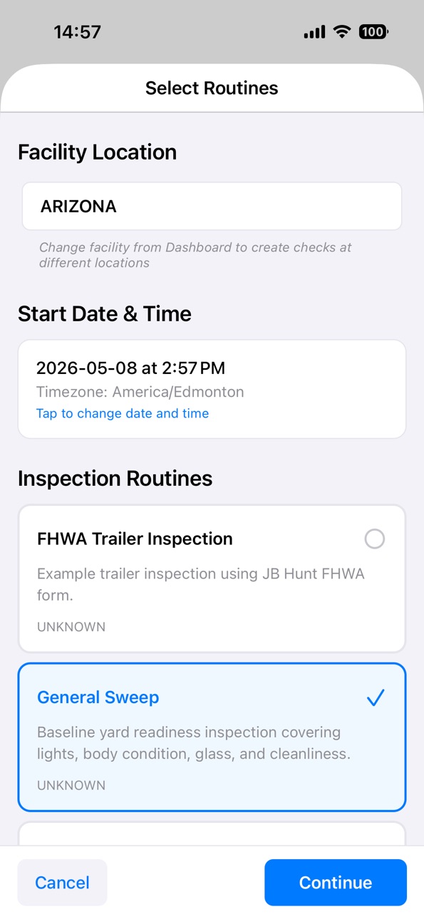 iPhone screenshot