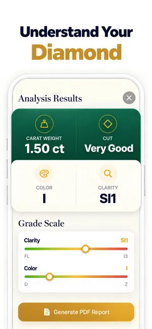 Diamond identifier - AI Scan — Ekran görüntüleri 2