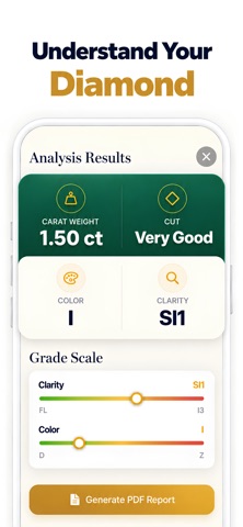 Diamond identifier - AI Scan Screenshot 2 of 5