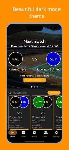 Chiefs Live — for Amakhosi fan iPhone screenshot