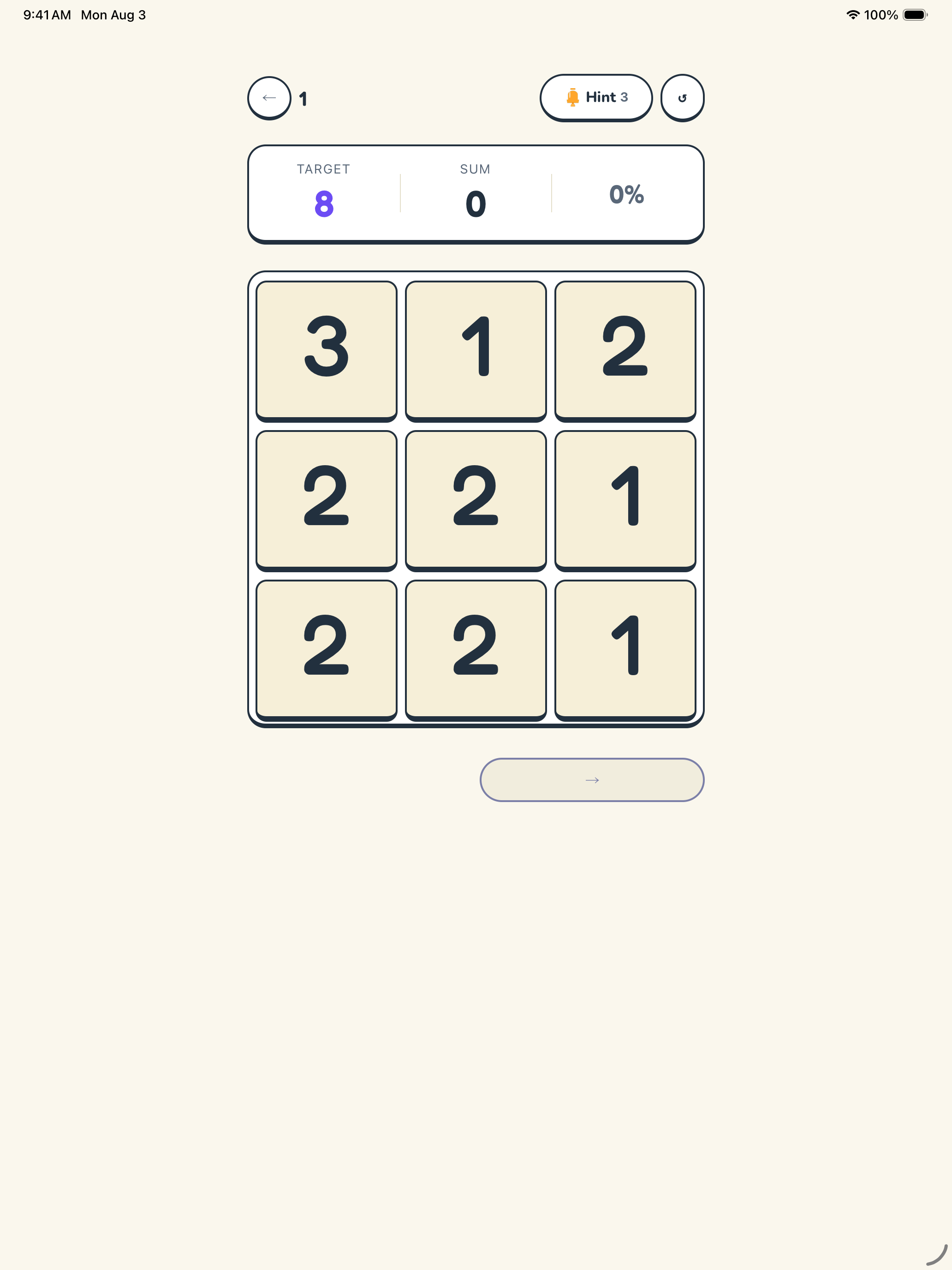 QSum: Number Sums Puzzle screenshot 6