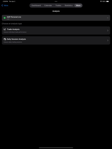 TradingEdge Mobile iPad screenshot