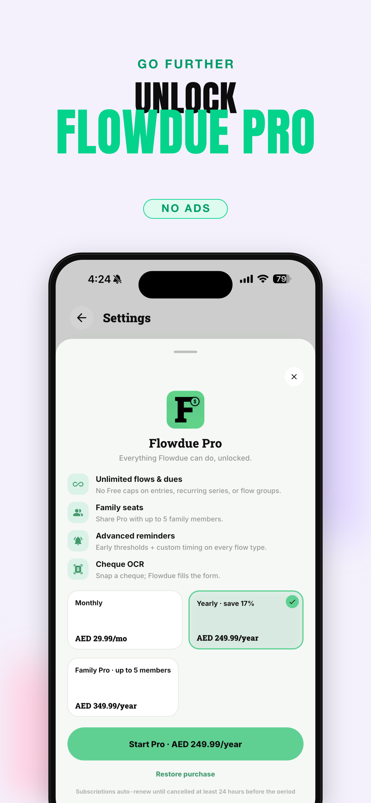 Flowdue: Split Bills & Budget