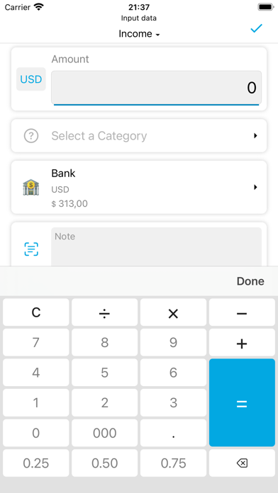 Money Manager - Expense Track Screenshot
