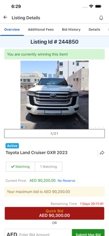Pioneer Auctions AE screenshot