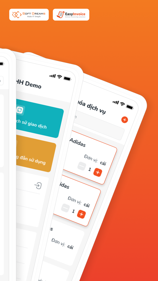 #2. EasyInvoice QLHD (iOS) By: SOFTDREAMS TECHNOLOGY INVESTMENT AND TRADING JOINT STOCK COMPANY