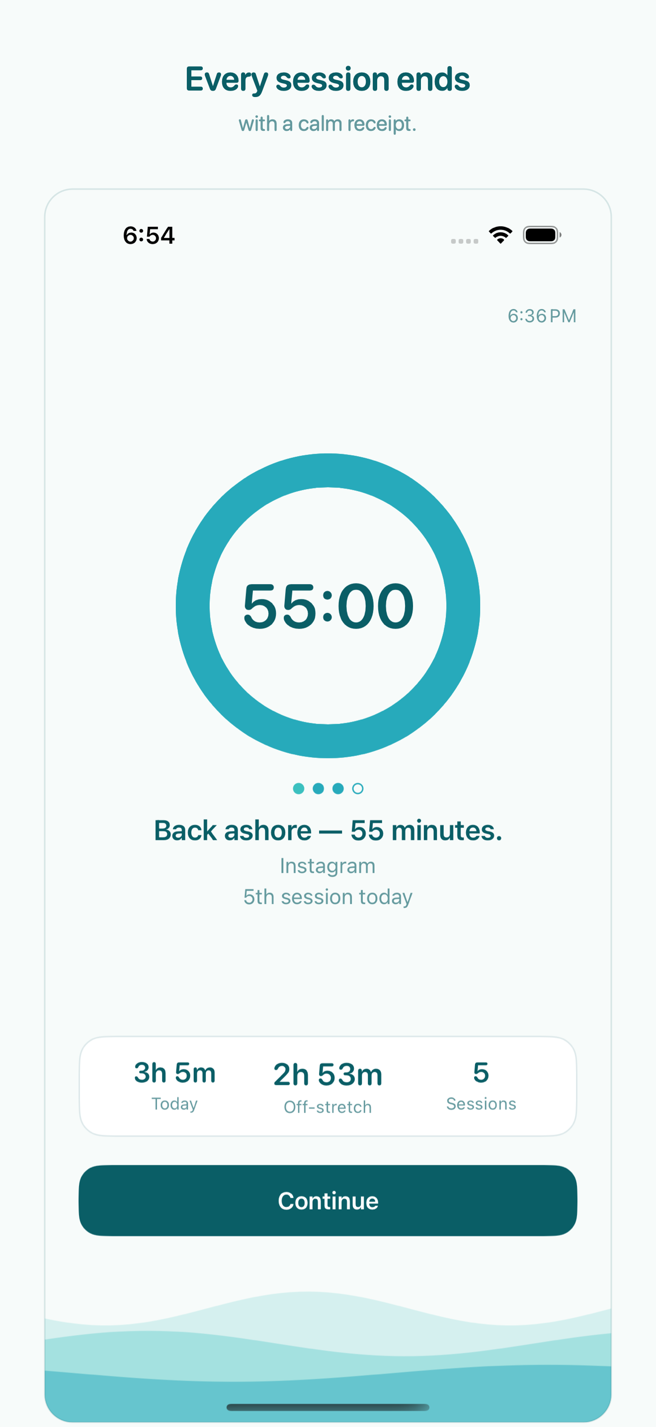 Adrift: Social Media Timer screenshot 4