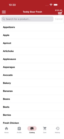 App screenshot
