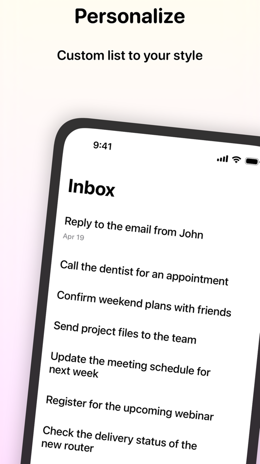 #1. Oklist Todo (iOS) 来自: Tingogo Inc