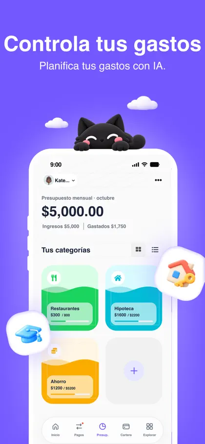 Moneko AI: Presupuesto Fácil screenshot 4 of 6