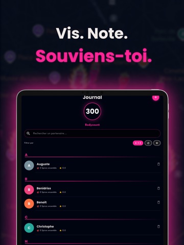 SpicyMap: Journal de souvenirs iPad screenshot