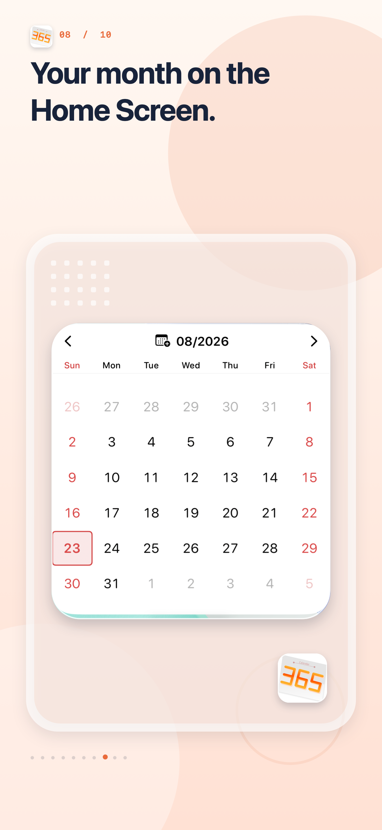 Dynamic Calendar screenshot 9