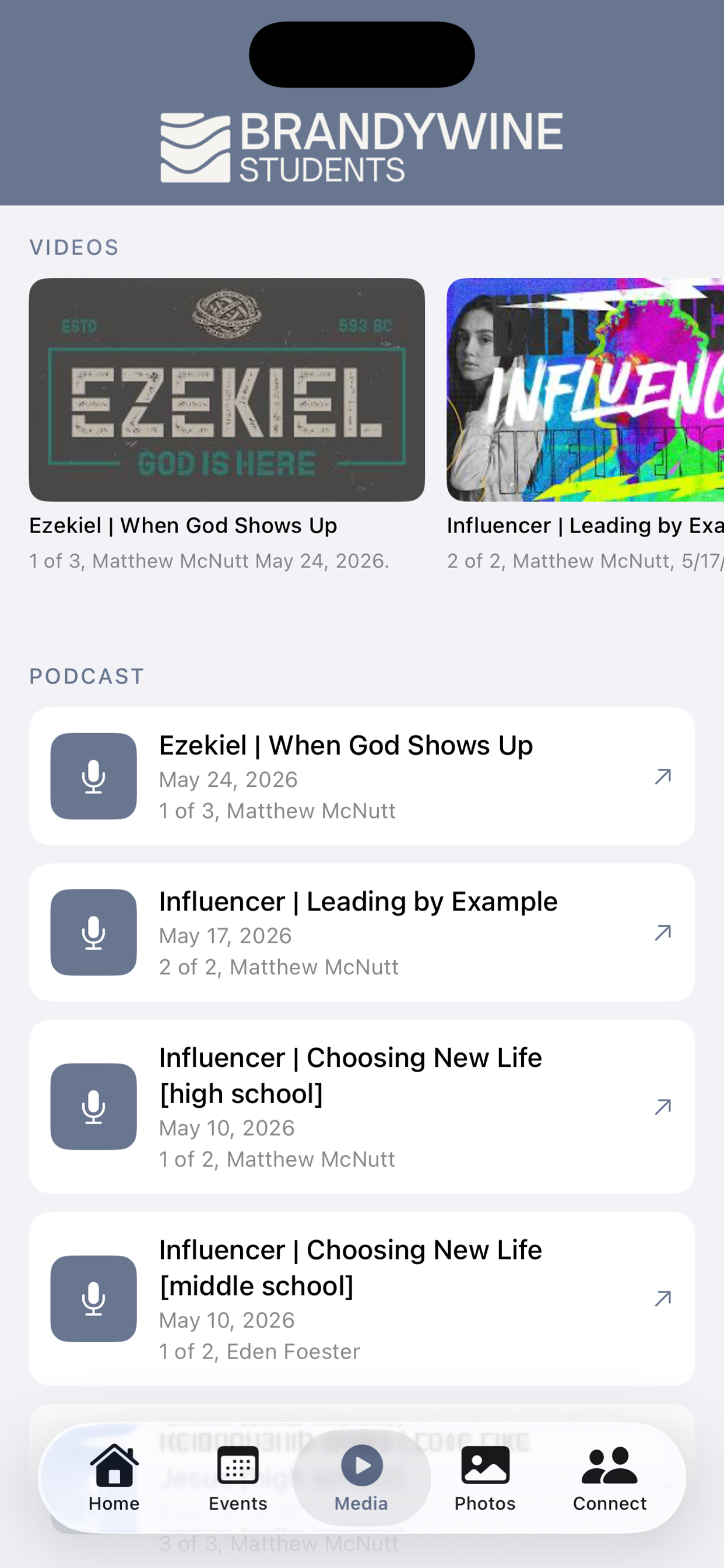 Brandywine Students App