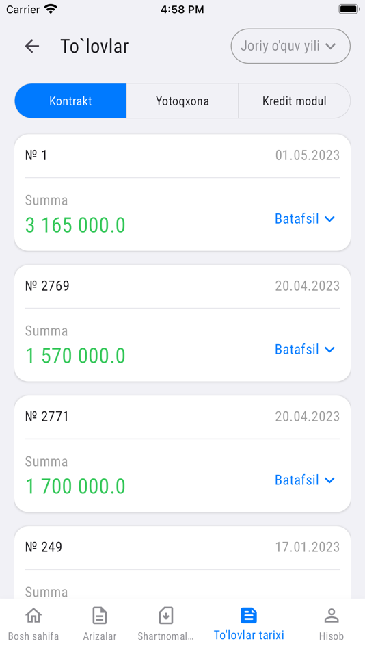 #3. Kontrakt Edu (iOS) 由: Alisher Abdullayev
