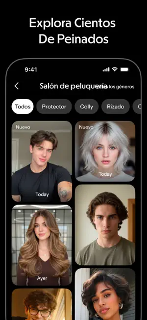 Hairify - Prueba peinados IA iPhone screenshot 5