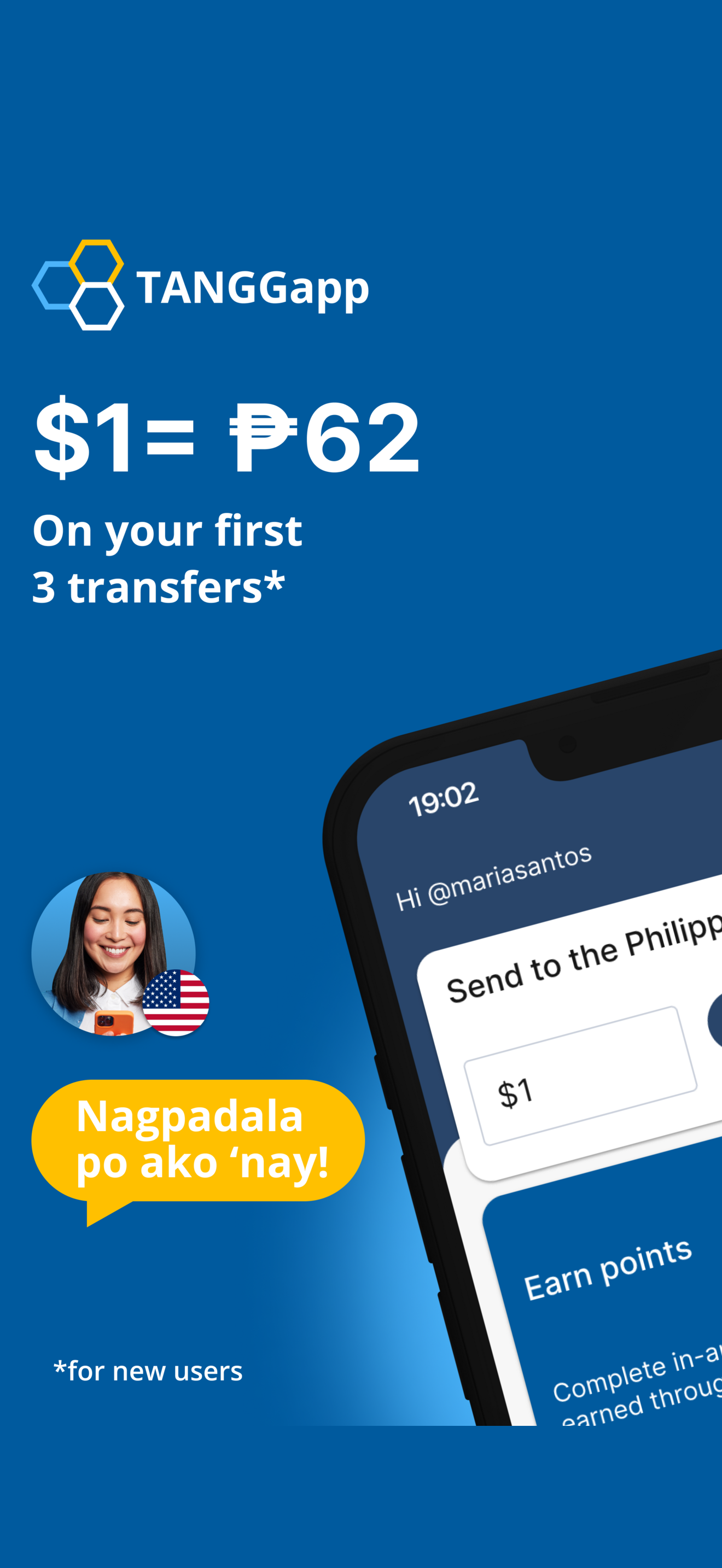 TANGGapp: Money Transfers