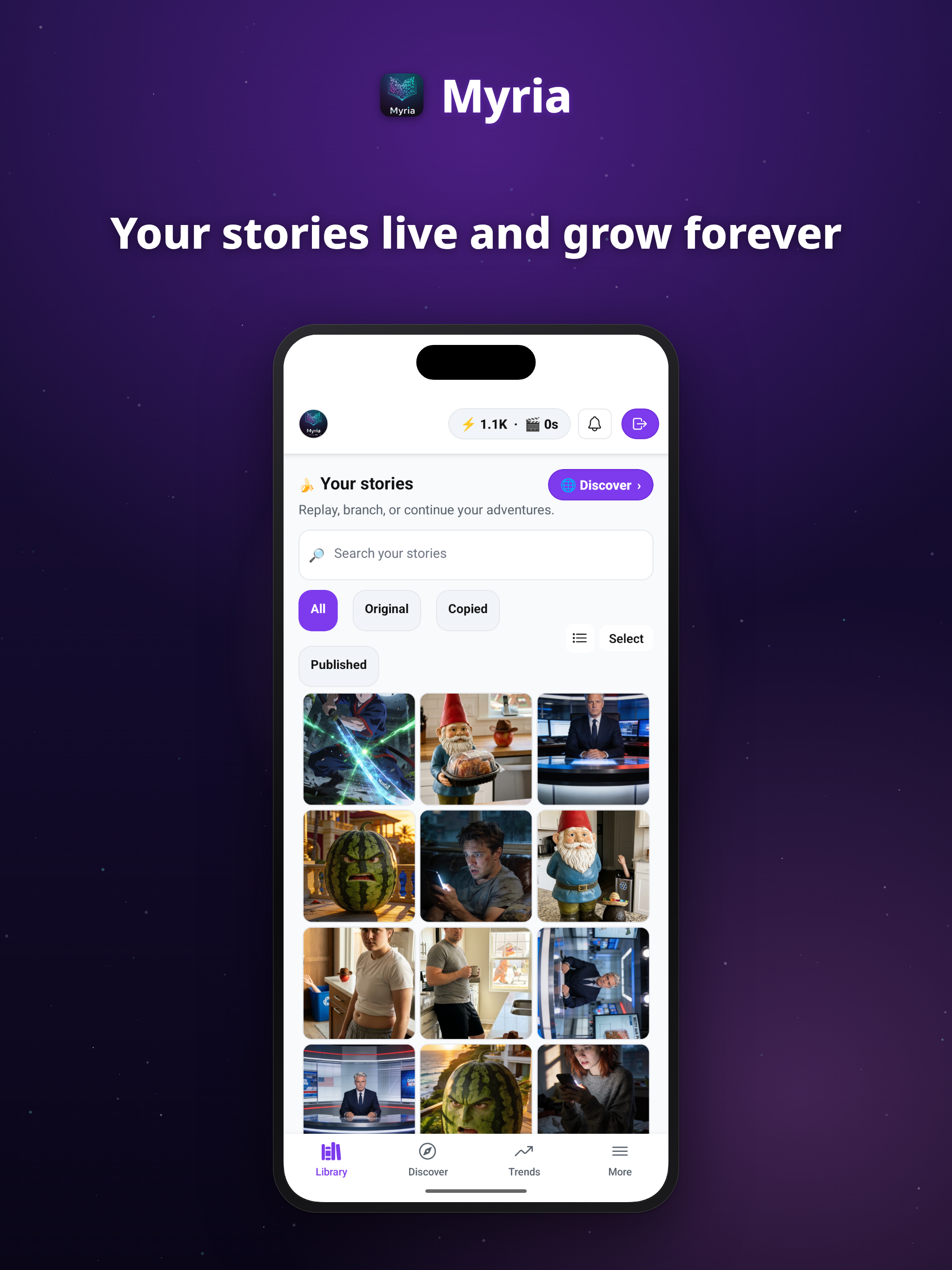 Myria: AI Video & Series Maker screenshot 6